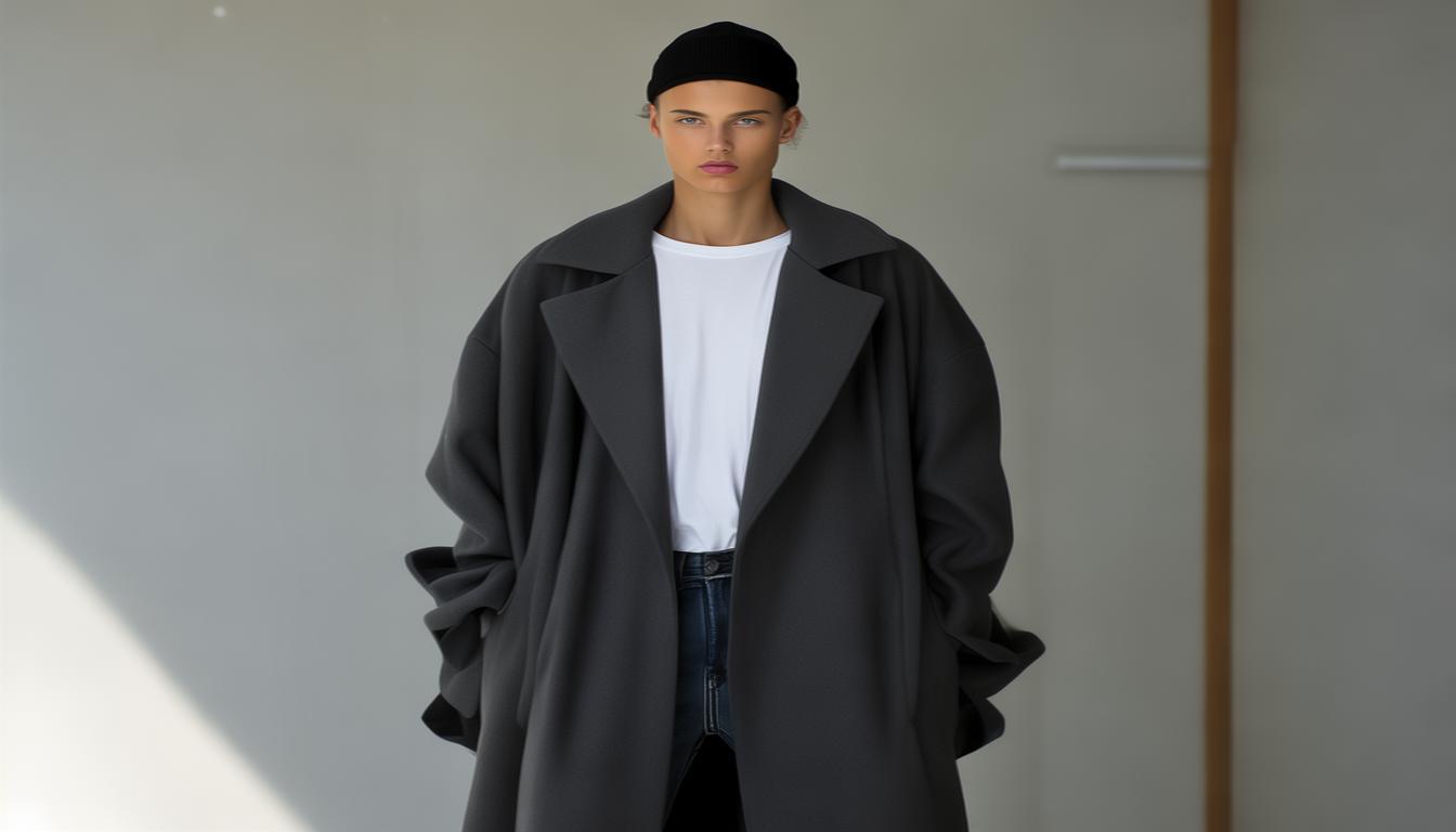 冬天穿羽绒服还是呢大衣？我更爱呢大衣，越长越保暖