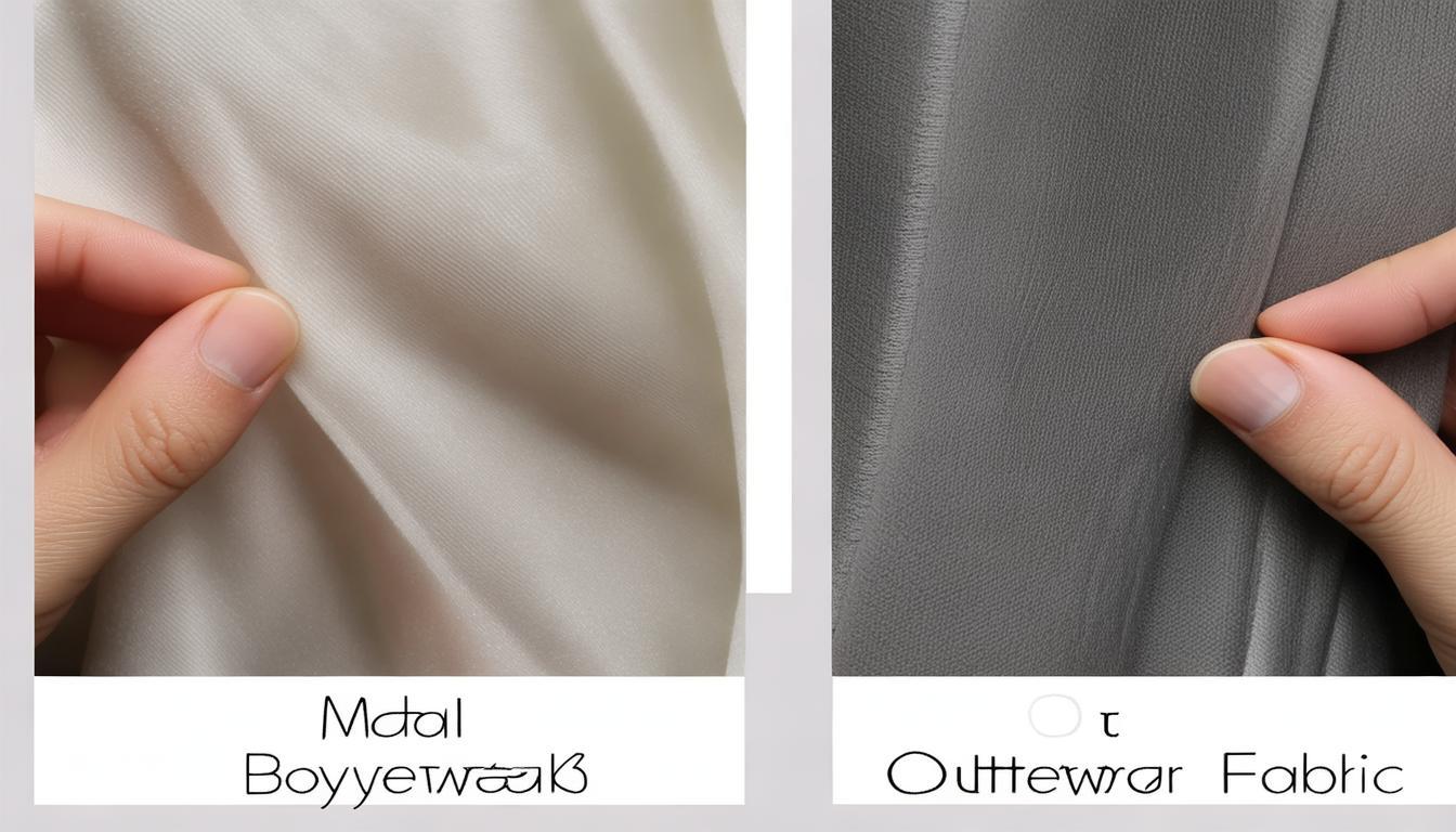 夏天选针织短袖面料有讲究！莫代尔和奥黛尔差别在哪？