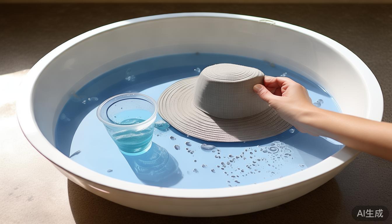 夏天必备防晒帽汗渍清洗法，这些材料和步骤要知道