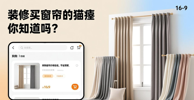 装修买窗帘的猫腻你知道吗？植绒等材质怎么选看这里