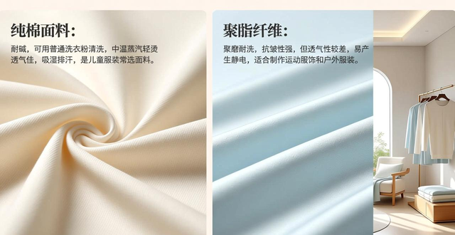 聚酯纤维与纯棉面料优缺点全解析，哪种更适合你？