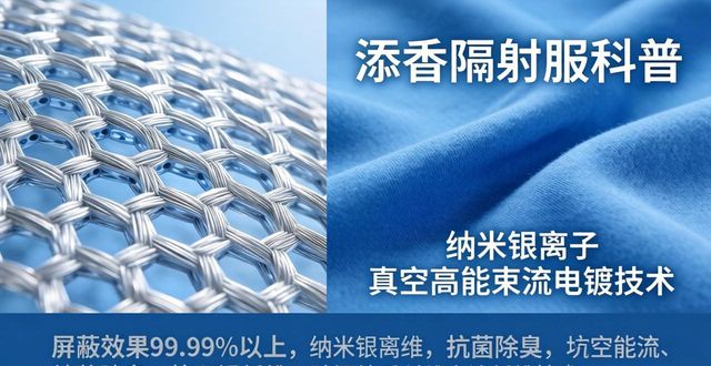 防辐射服面料哪家强？金属纤维和银纤维，添香是龙头