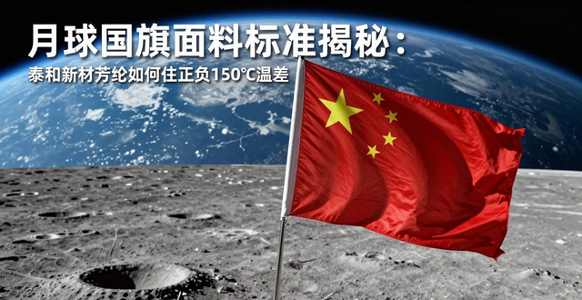 月球国旗面料标准揭秘：泰和新材芳纶如何扛住正负150℃温差