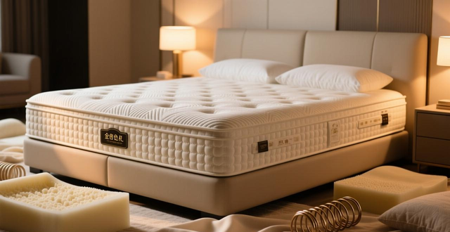 金基尔云梦床垫：五星级豪华酒店体验，带来如梦似幻的睡眠！