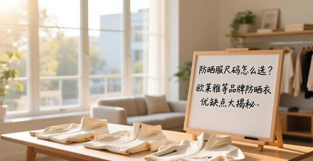 防晒服尺码怎么选？欧莱雅等品牌防晒衣优缺点大揭秘