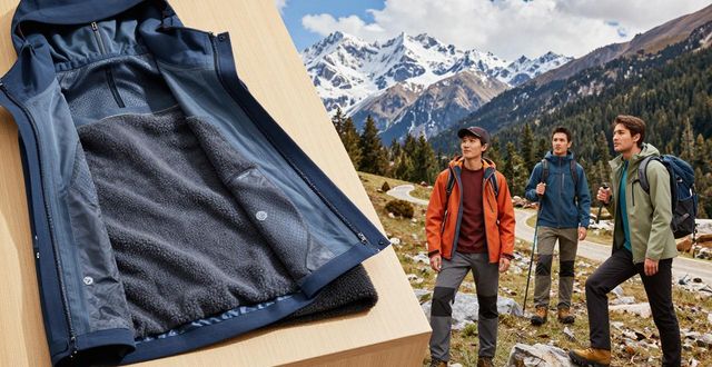 软壳冲锋衣是啥？定制内胆更保暖实用
