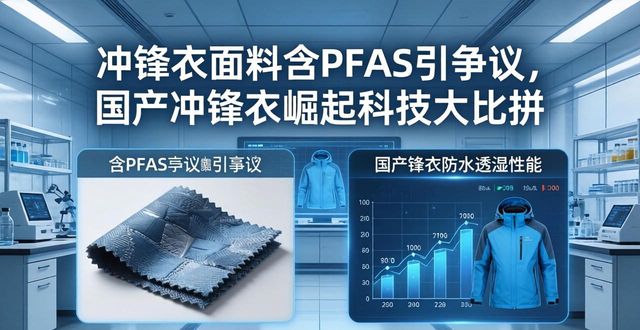 冲锋衣面料含PFAS引争议，国产冲锋衣崛起科技大比拼