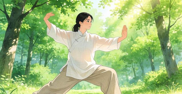 夏天练太极，棉麻太极服最透气吸汗