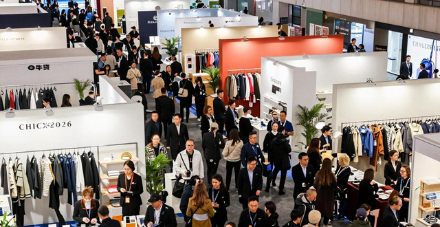 以“寻找春天”为主题的CHIC2026（春季）在上海开幕