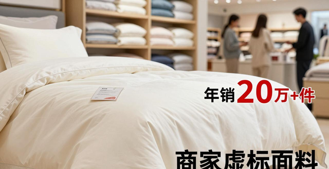 南通嘉兴部分商家虚标床上用品面料，以次充好忽悠消费者