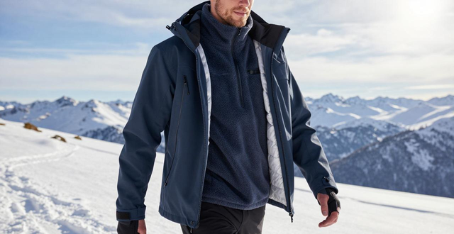 三合一冲锋衣内胆这样搭，保暖又灵活