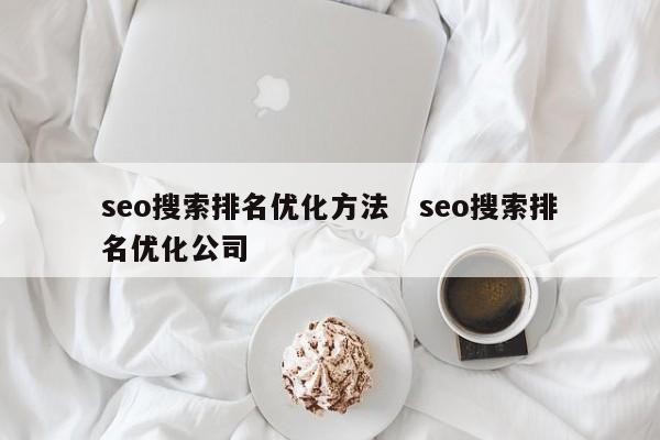 seo搜索排名优化方法   seo搜索排名优化公司